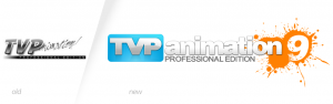 Before and after - tvpaint logo
