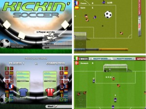 Kickin Soccer - Fast-paced arcade soccer game