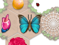 Dance of the butterflies - Match 3 puzzle game