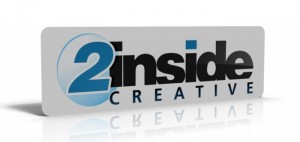 2inside creative - Logo for a radio & TV prod agency.